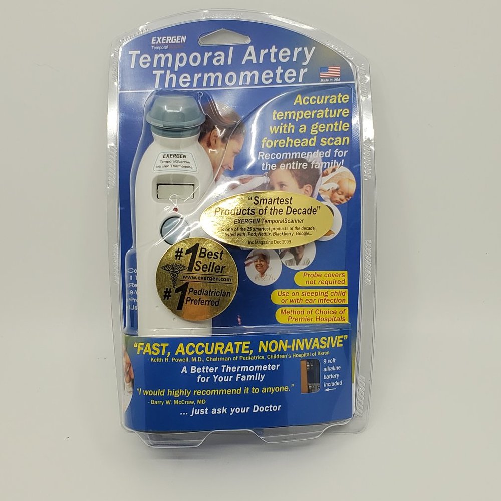 Exergen Temporal Artery  Thermometer TAT-2000C New